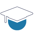 graduation cap icon