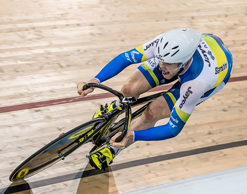 Pro-cyclist Jacob