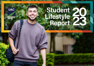 Cover of the UAC Student Lifestyle Report 2023